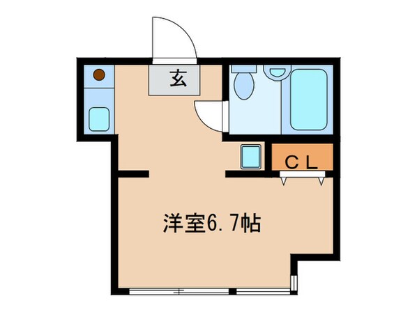 ディアコ－ト早川の物件間取画像